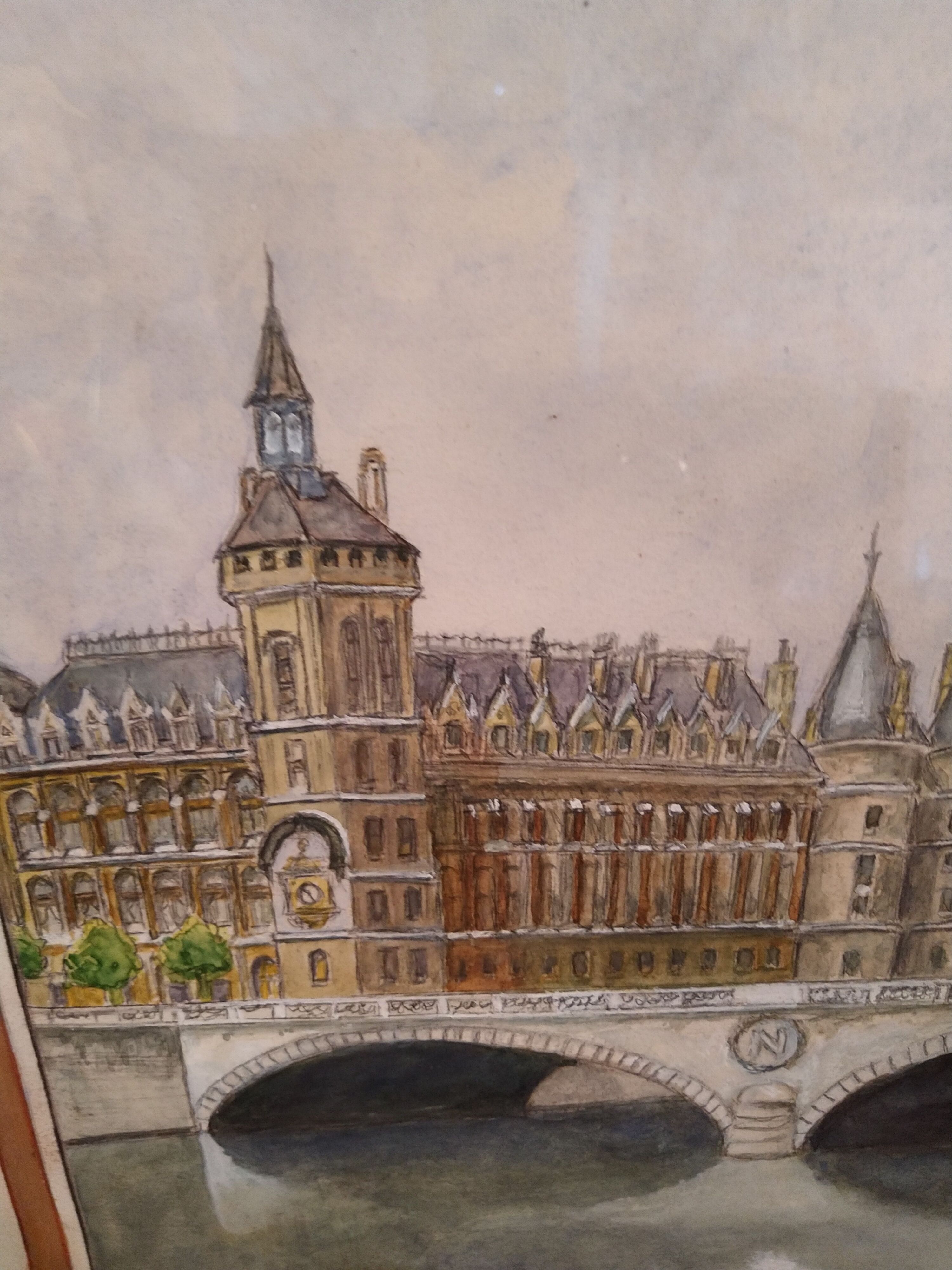 Painting of Paris