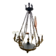Six-light bronze chandelier, Empire Style