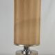 Lampe en verre fumé années 70