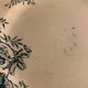 6 old blue flat plates La Samaritane Terre de Fer