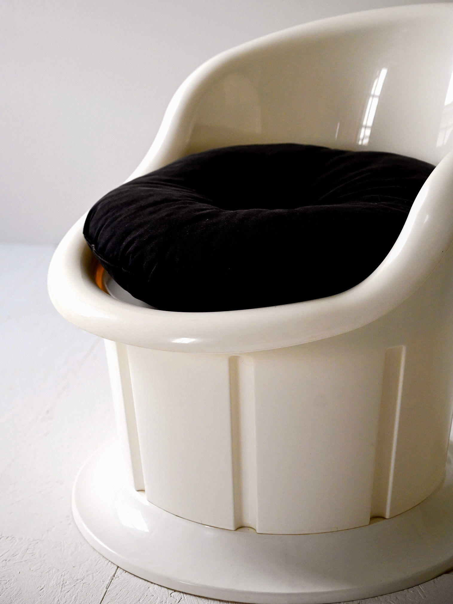 Vintage plastic armchairs