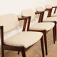 Set of 4 dining chairs | Kai Kristiansen | Z-chair – model 42 | Rosewood