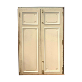 Double-sided oak doors 20th century
