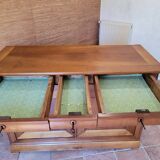 Antique Louis-Philippe Style Cherry Wood Buffet