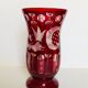 Vase en verre de Bohême