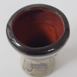 Vintage sandstone vase 1960