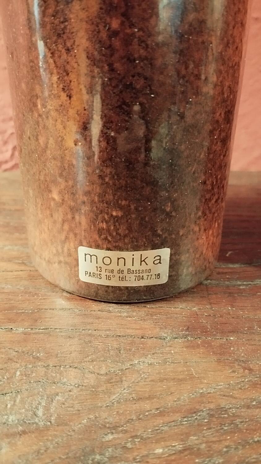 Pair of cylinder vases