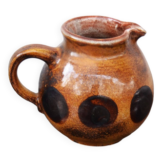20th Century German Glazed Pitcher signed Bauhaus