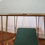 vintage rolling serving cart
