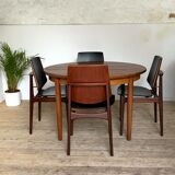 4 Danish teak chairs by Arne Hovmand Olsen