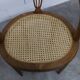 Vintage Louis XVI style chair – Cane seat, lyre-shaped back