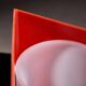 Geometrical, Orange Triangle-based Table Lamp