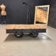 Ancien wagon wagonnet de mine vers 1910