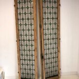 Stained glass doors