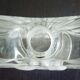 Satin crystal bottle signed Lalique France 1993, model "Clarisse"