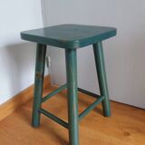 Solid pine stool