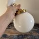 Paire d’appliques murales globes inclinables