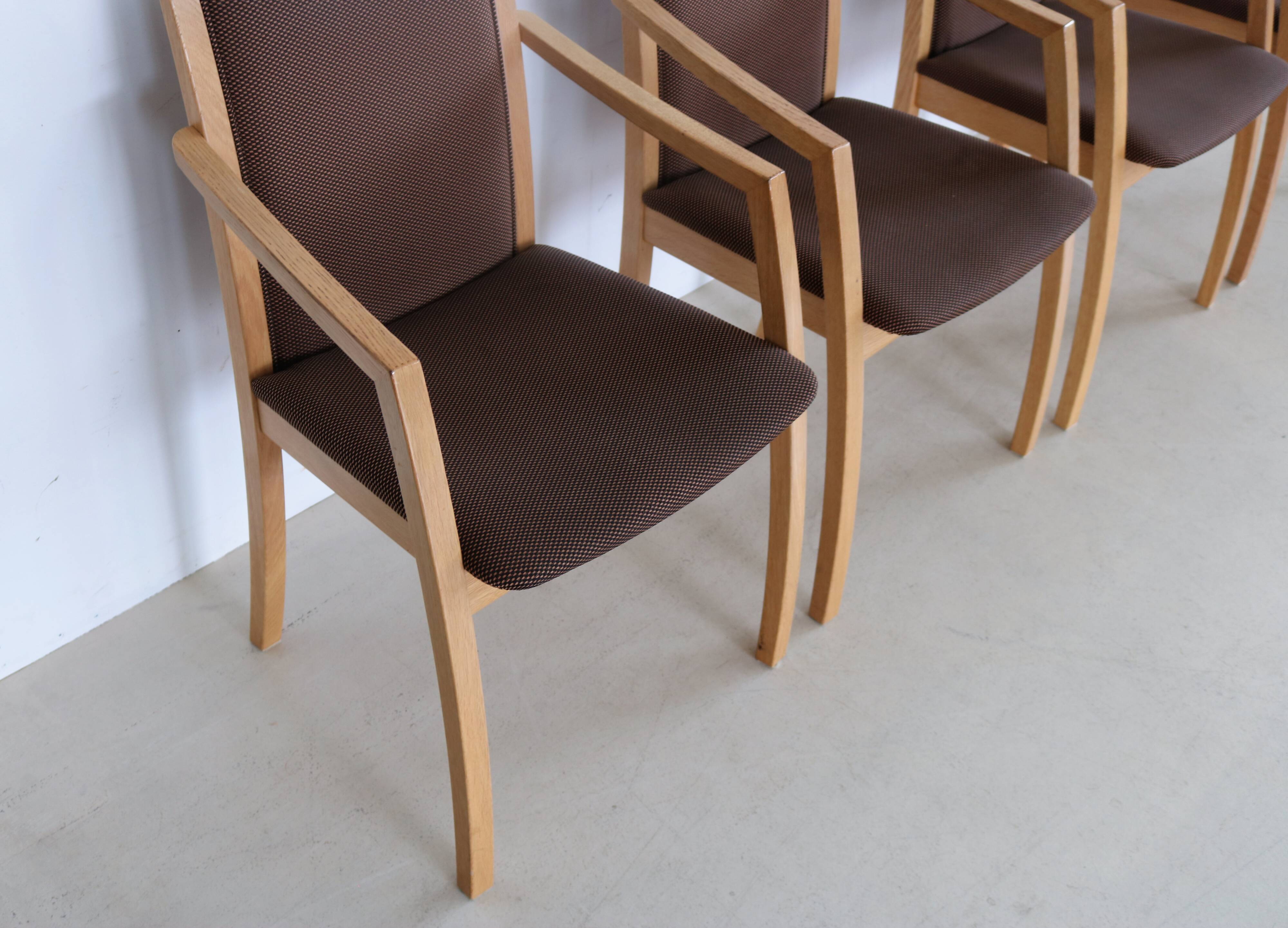 Danish set of 4 dining chairs by Skovby