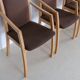 Danish set of 4 dining chairs by Skovby