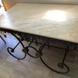 Marble butcher table