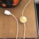 Ceramic floor lamp foot