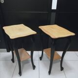 Paire de chevets ou bouts de canapé