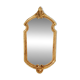 Gold leaf gilded wooden mirror