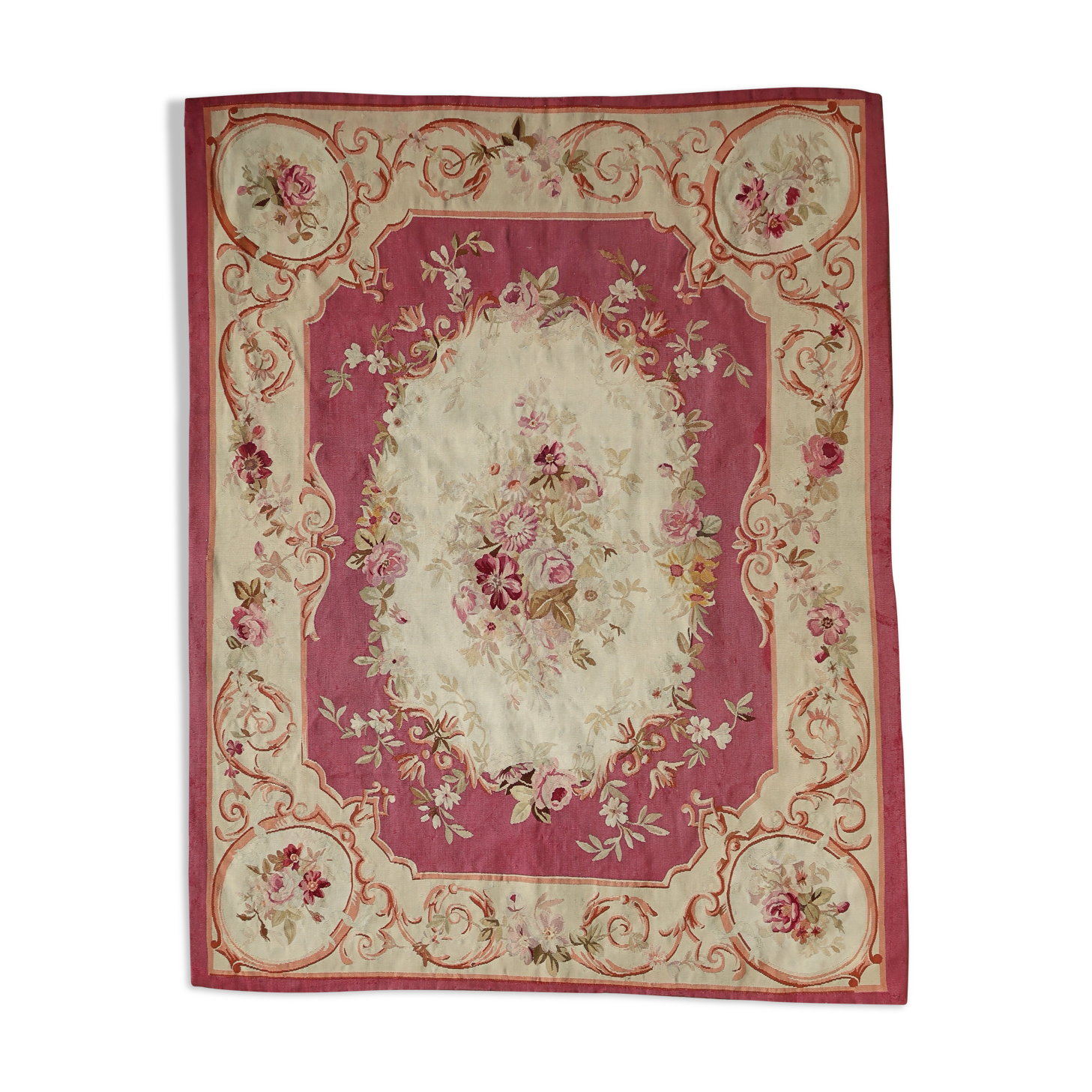 French rug Aubusson 1850
