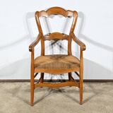 Grand-Mère Armchair in Cherrywood, Louis Philippe style – Late 19th century