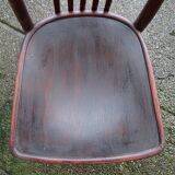 Set of 4 Thonet and Mundus Bistrot chairs 1910 to 1930