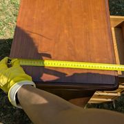 Wooden Louis Philippe style chest of drawers – 4 drawers