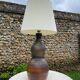 Large vintage ceramic lamp base from Vallauris