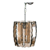 Lustre vintage en verre de Murano VECA - Lampe à suspension italienne des années 1970