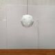 Glass suspension lamp Lampoon postmodern by Aldo Cibic for Foscarini