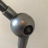 Brushed Jielde floor lamp 4 arms by Jean Louis Domecq France 1960