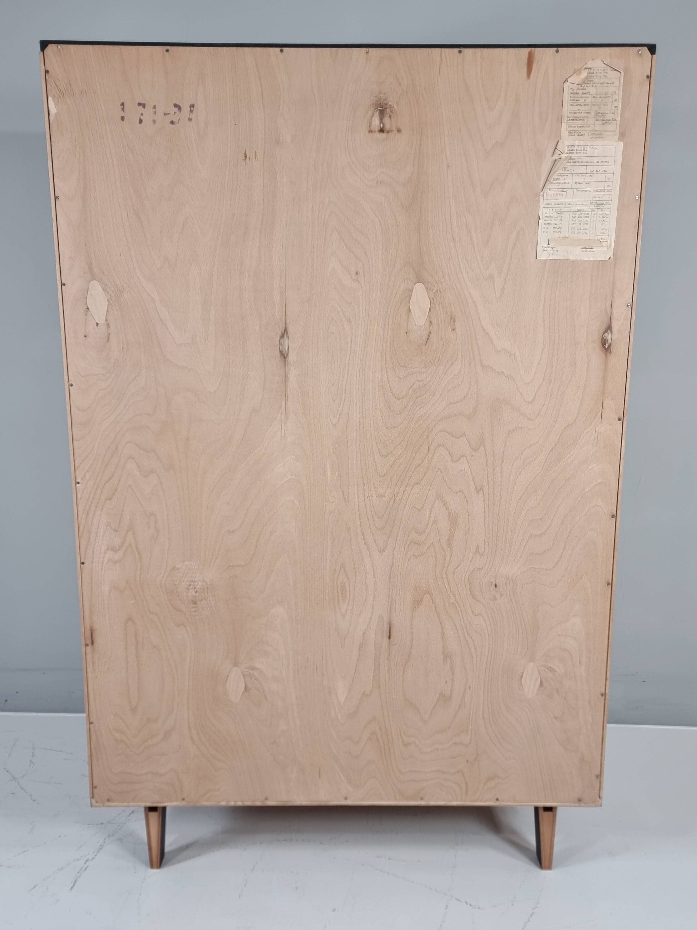 Vintage wardrobe in ash, 1970s