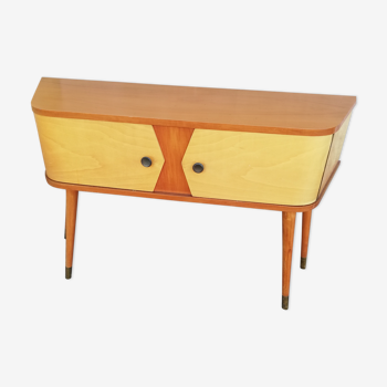 Commode vintage pieds compas