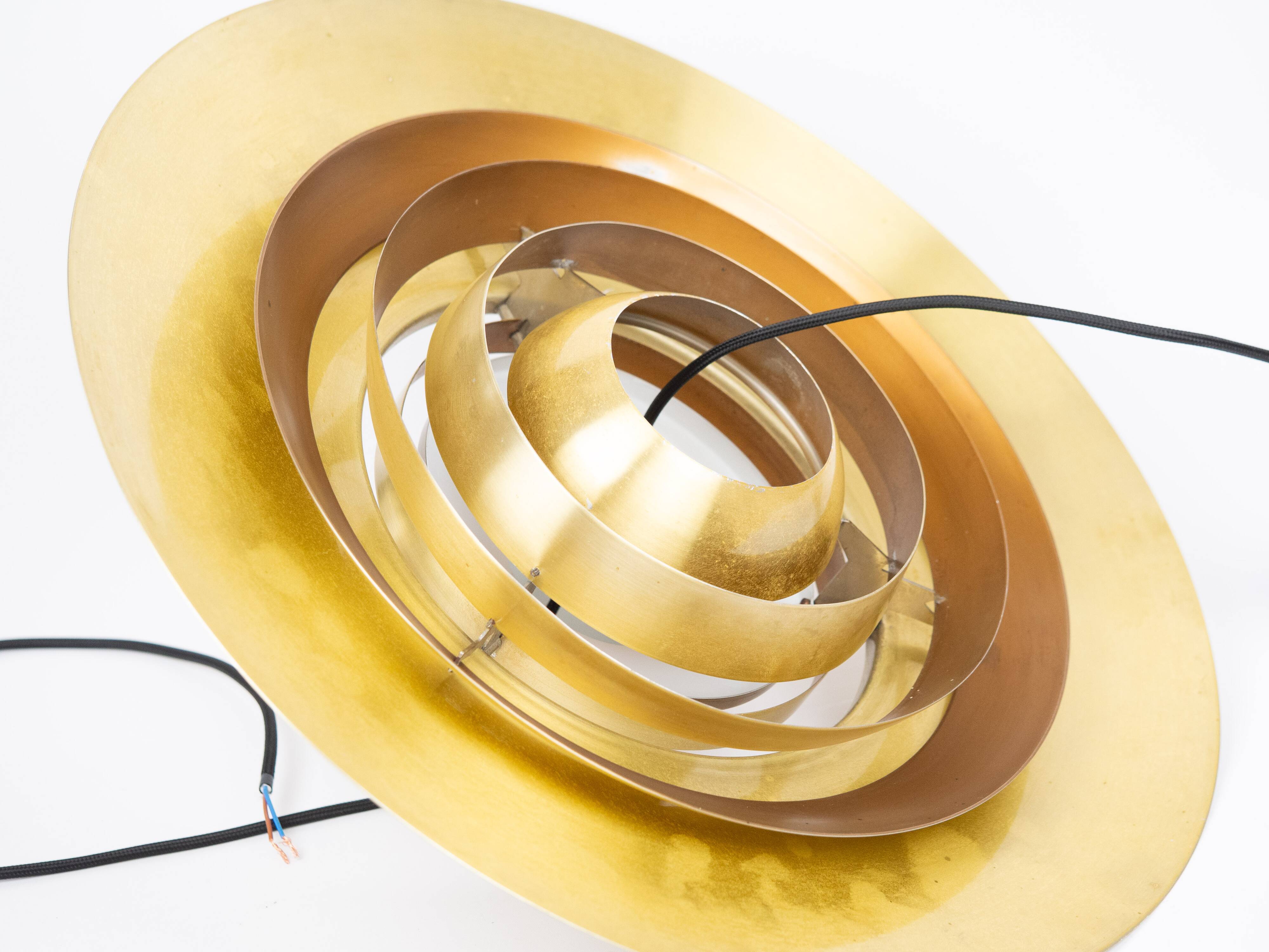 Danish vintage pendant lamp P376 by Fabricius and Kastholm, Nordisk Solar