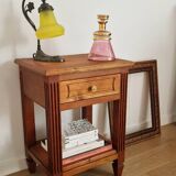 Low cabinet in blond cherry wood, Directoire style