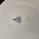 4 Clairefontaine ironstone flat plates, Cyclamens model