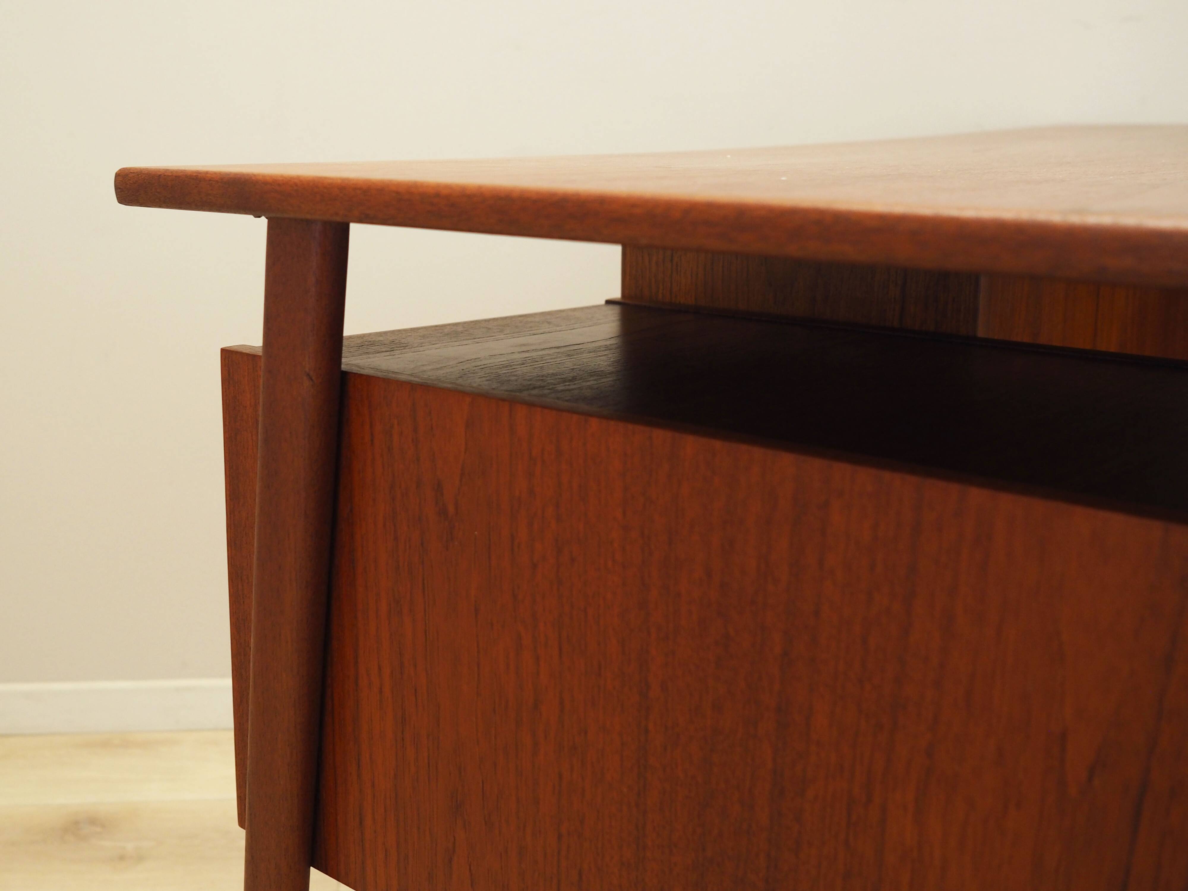 Teak desk, Danish design, 1960s, production: Denmark