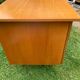 Light wood desk