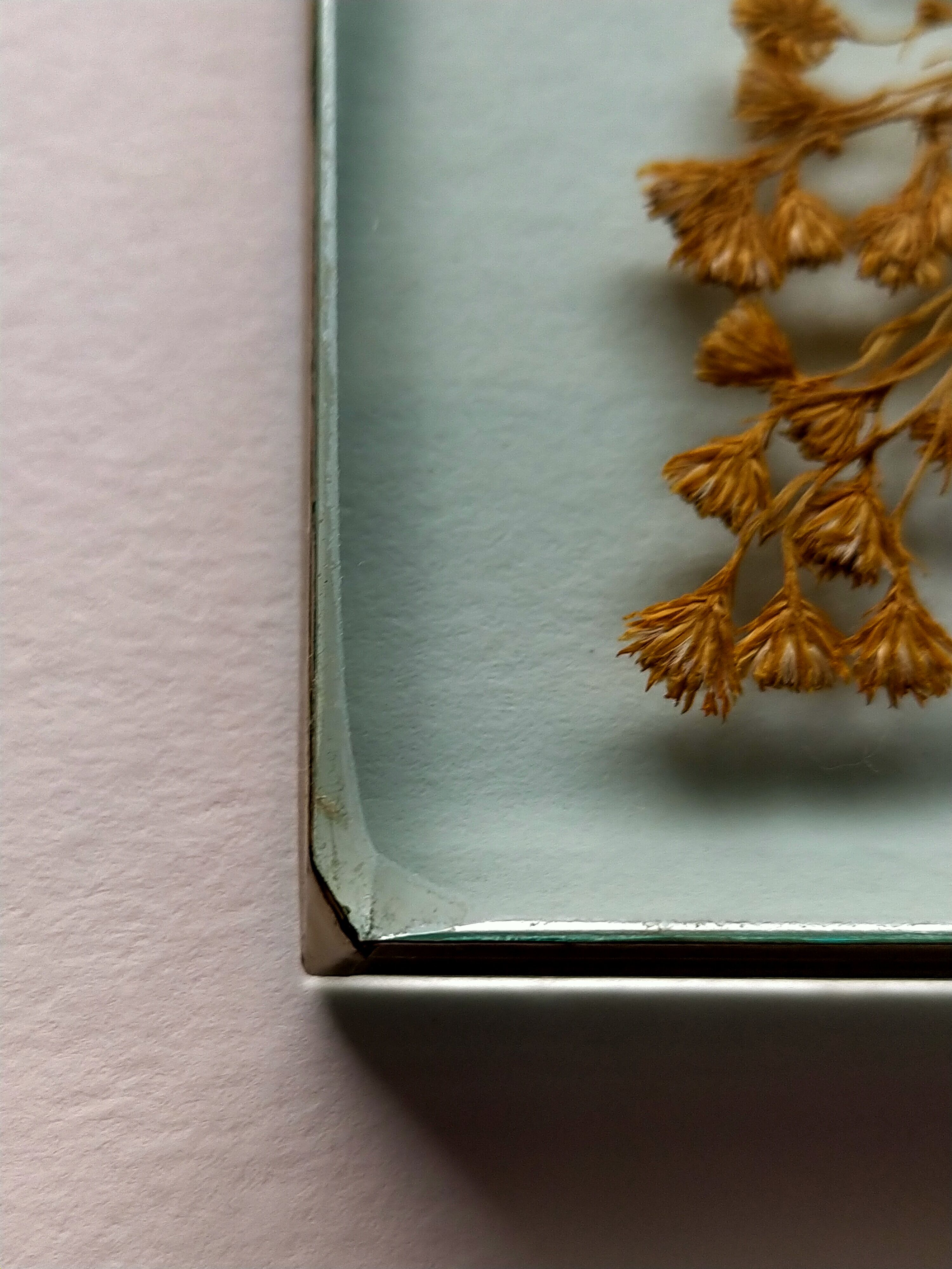 Lot of two glass frames