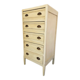 Commode haute type chiffonnier