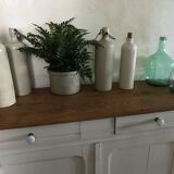 Glazed sandstone bottles