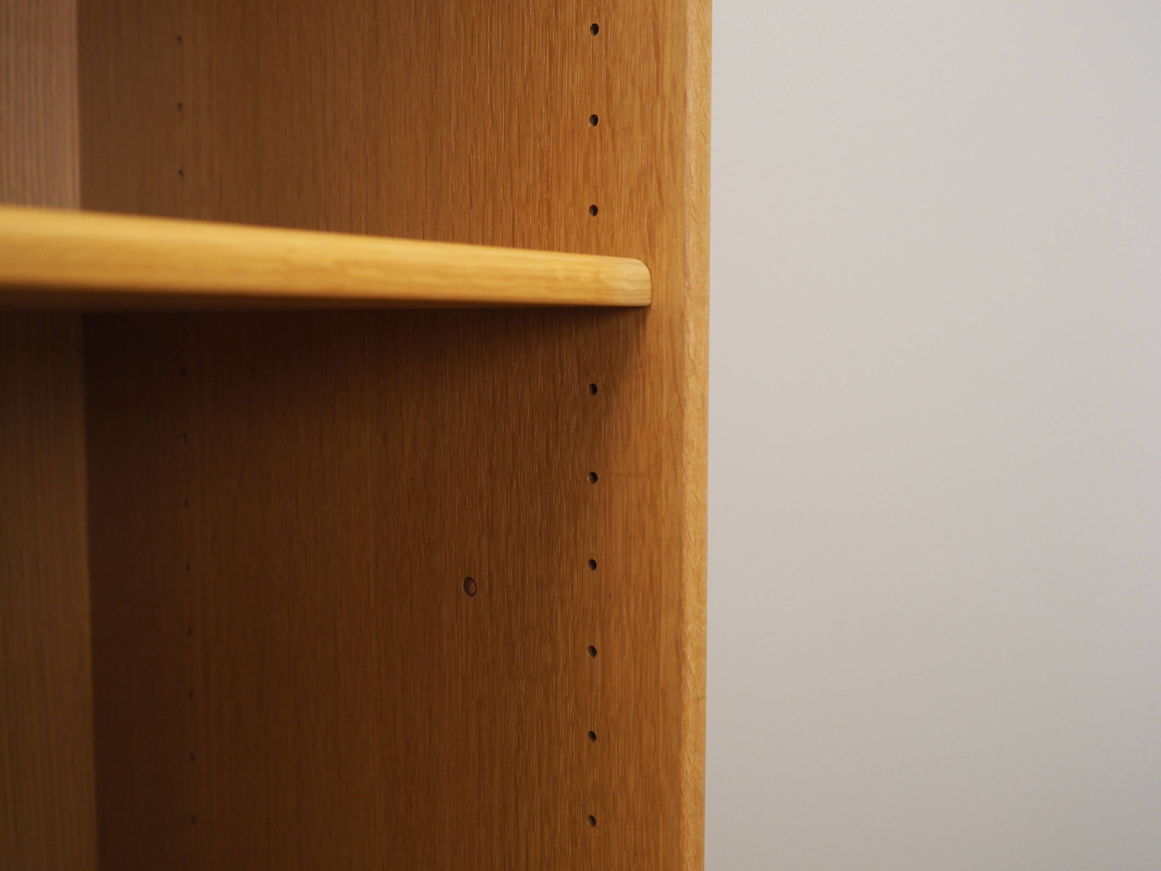 Ash bookcase, Danish design, 1960s, production: Denmark