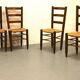 Set of 8 Charlotte Perriand dining chairs Bauche no.19