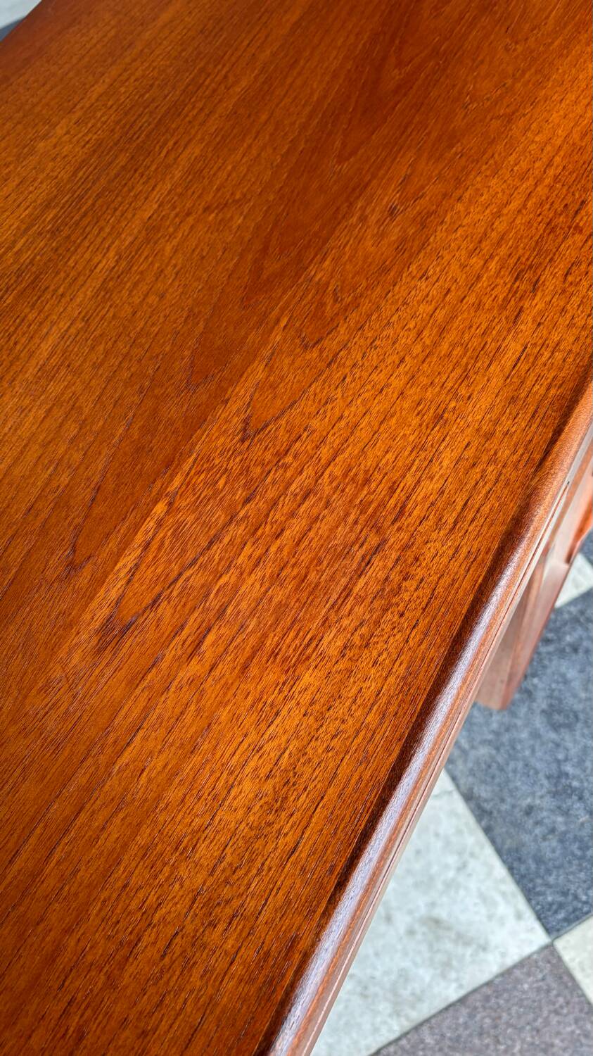 Gplan teak dressing table / desk / console