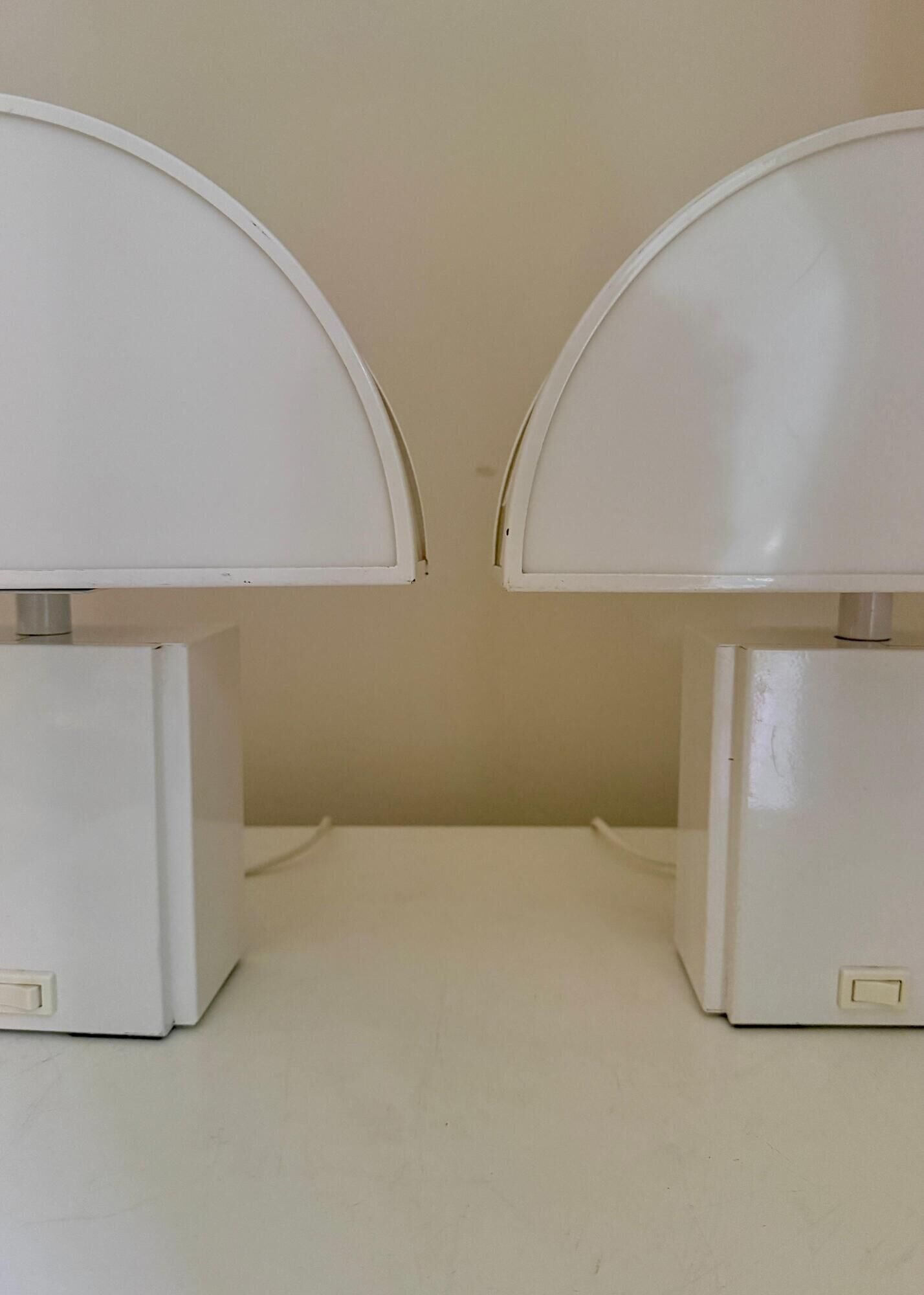 Pair of "Olympe" lamps by Harvey Guzzini for ED