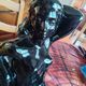 Sculpture of a nude woman lying down Art Deco — C. Delaney / St Clément (Black enamel)